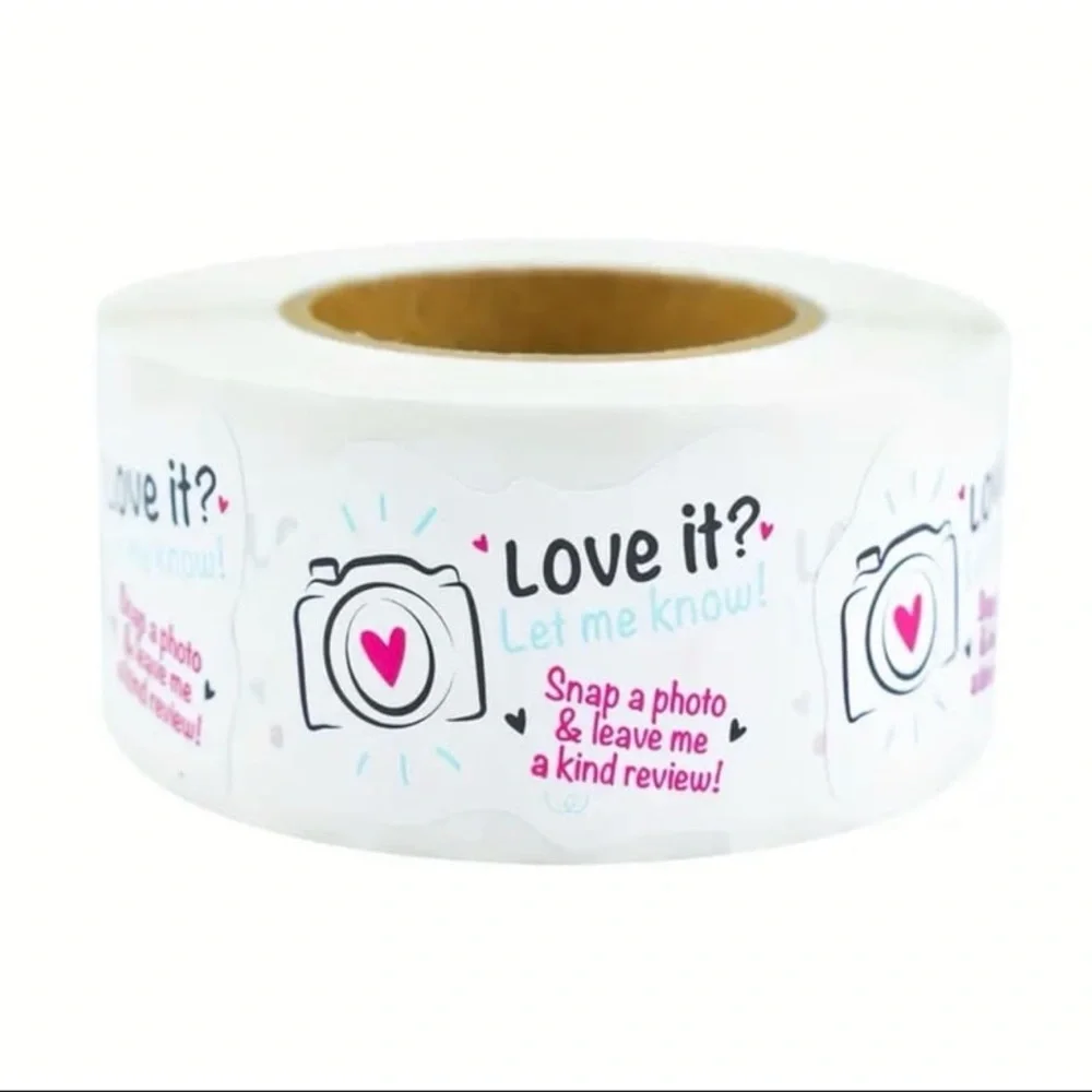 500 pcs Love it? Let me know! Stickers